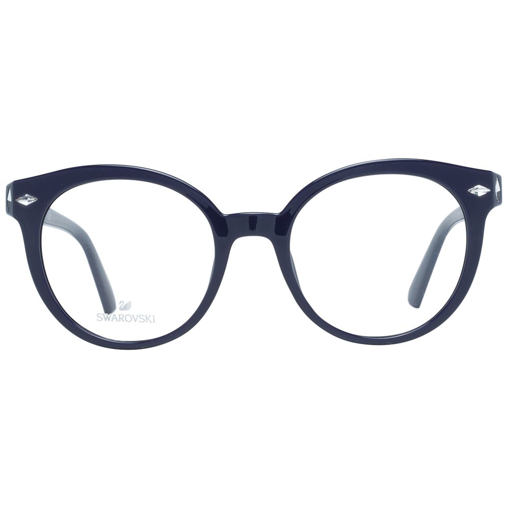 Purple Women Glasses Frame Swarovski