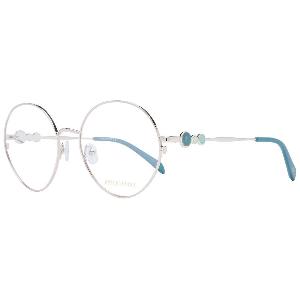 Rose Gold Women Glasses Frame Emilio Pucci