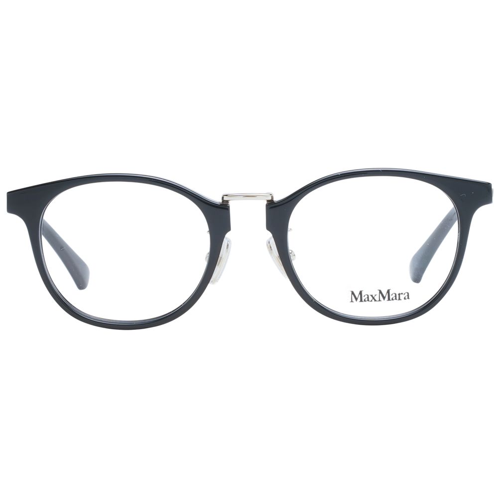 Black Women Glasses Frame Max Mara