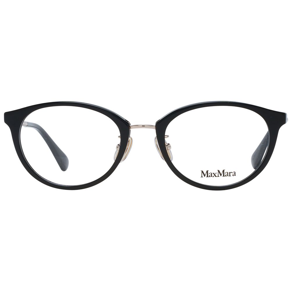 Black Women Glasses Frame Max Mara