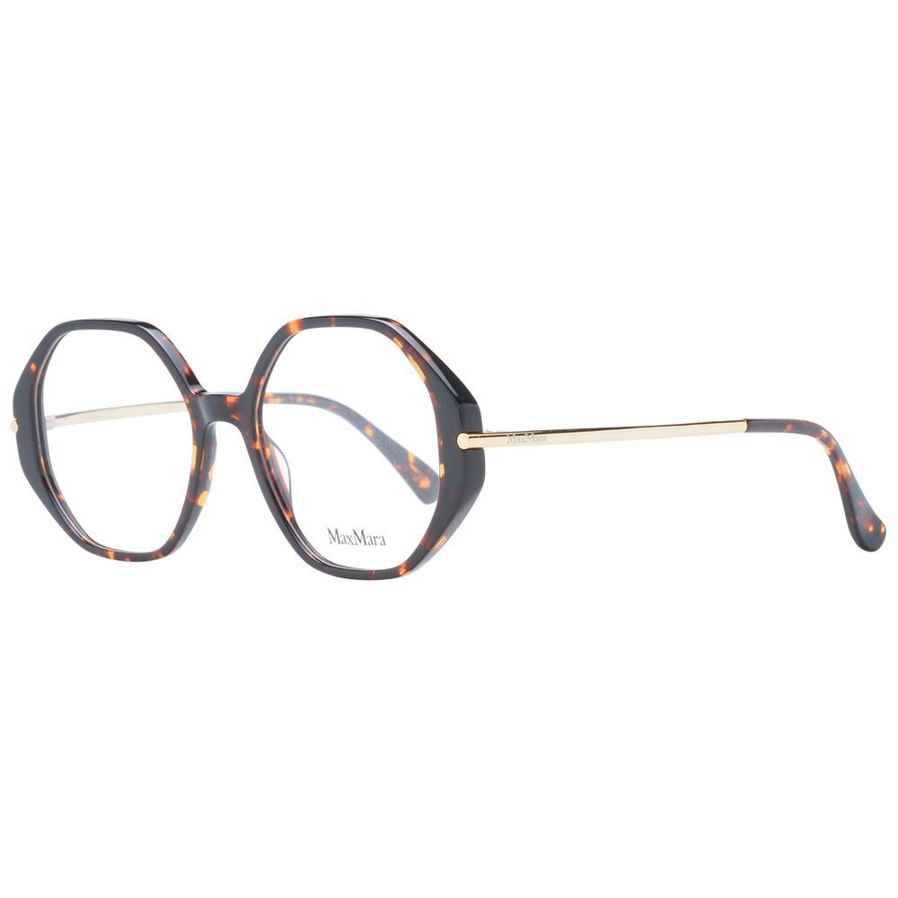 Brown Women Glasses Frame Max Mara