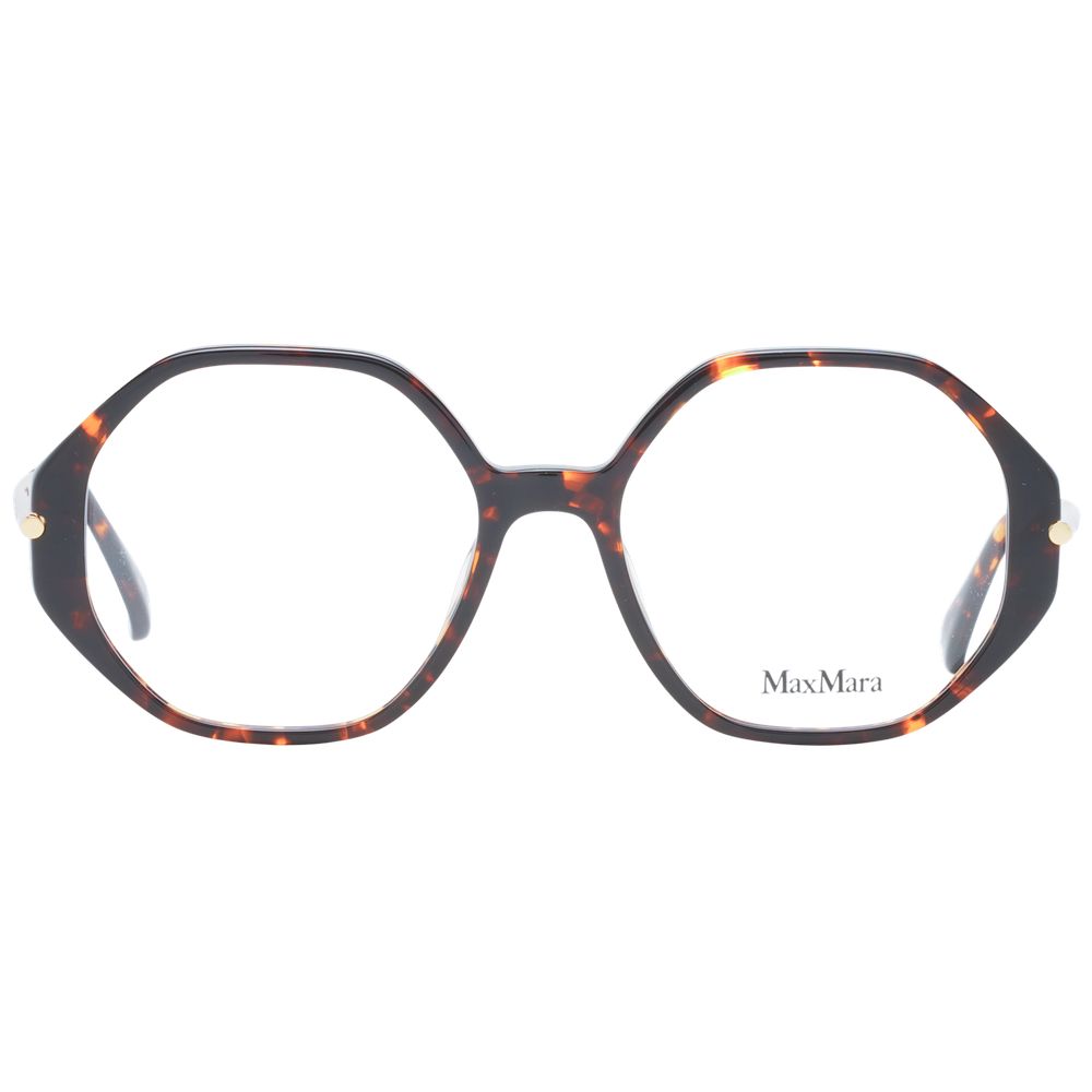 Brown Women Glasses Frame Max Mara