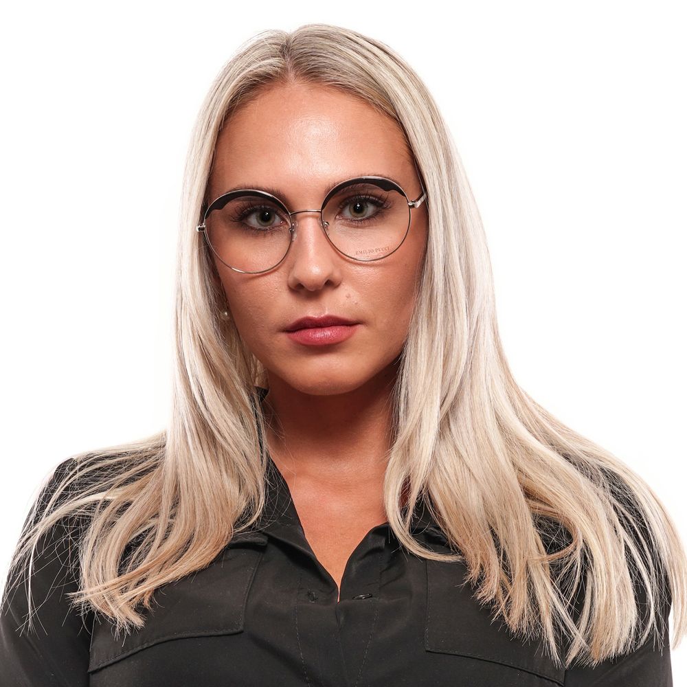 Black Women Glasses Frame Emilio Pucci