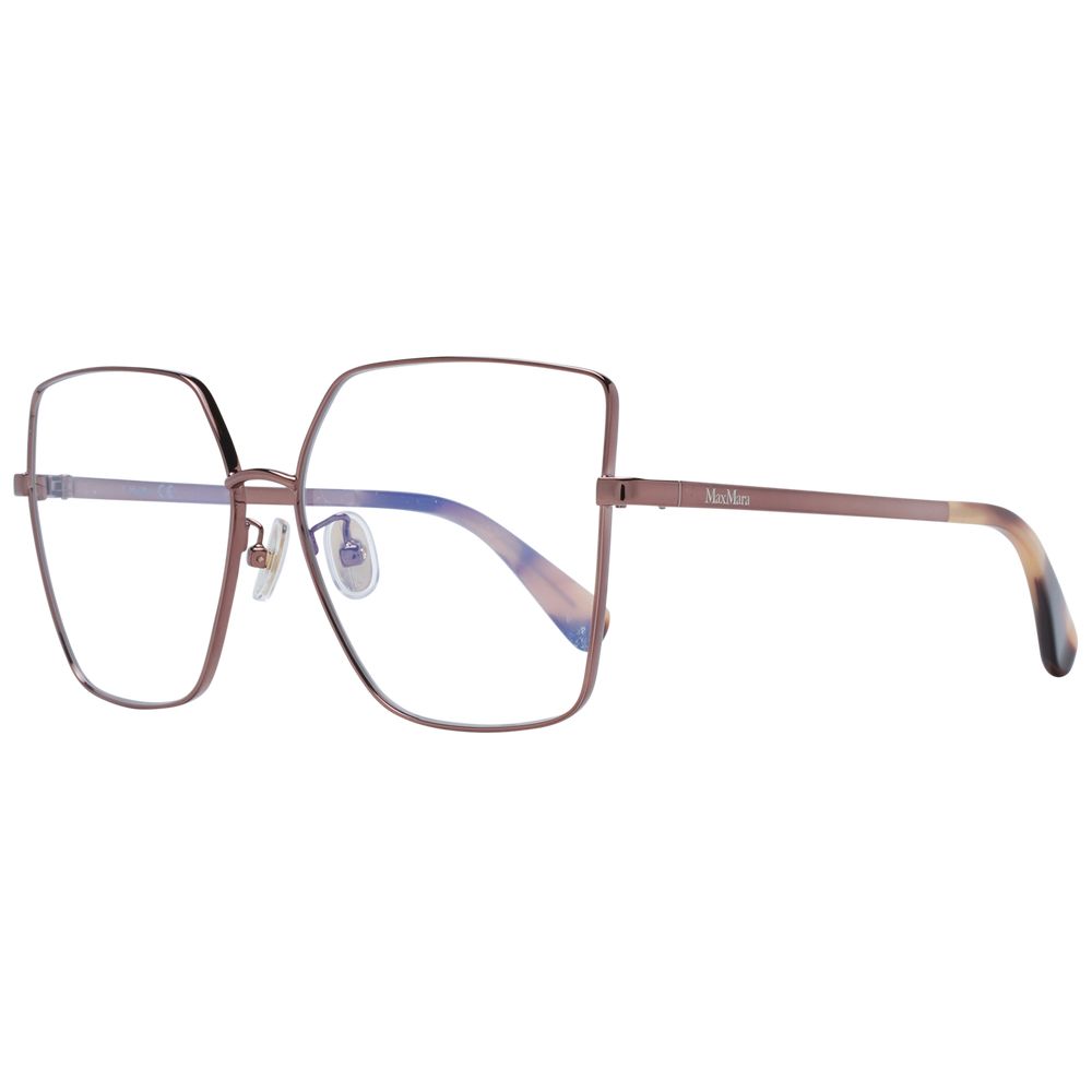 Brown Women Glasses Frame Max Mara