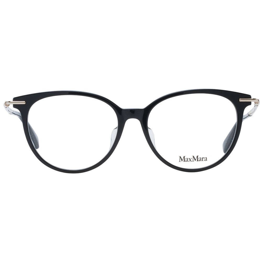 Black Women Glasses Frame Max Mara