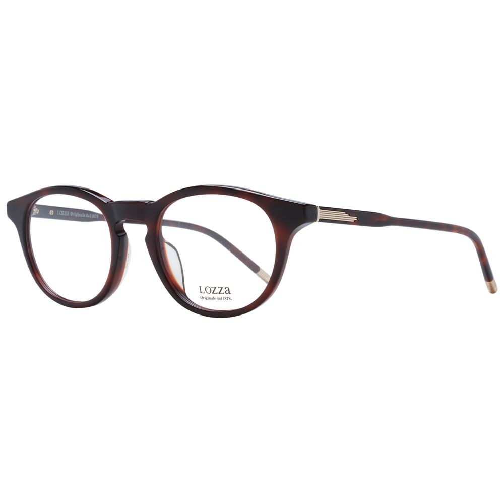 Brown Men Glasses Frame Lozza