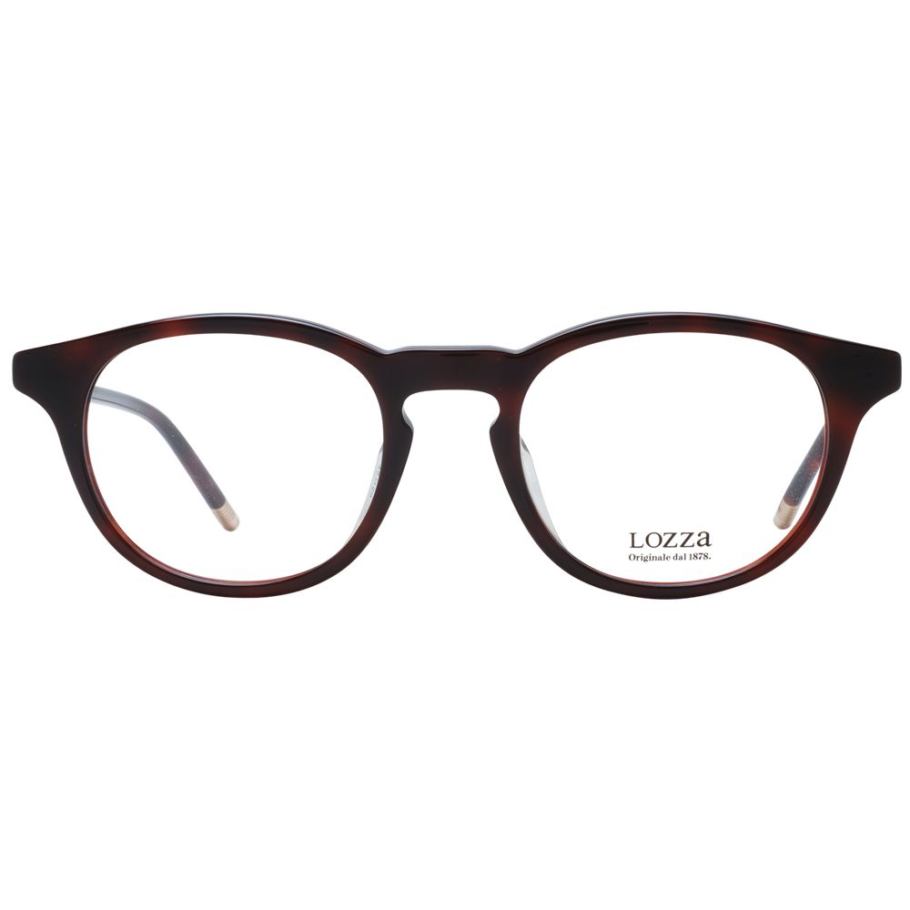 Brown Men Glasses Frame Lozza