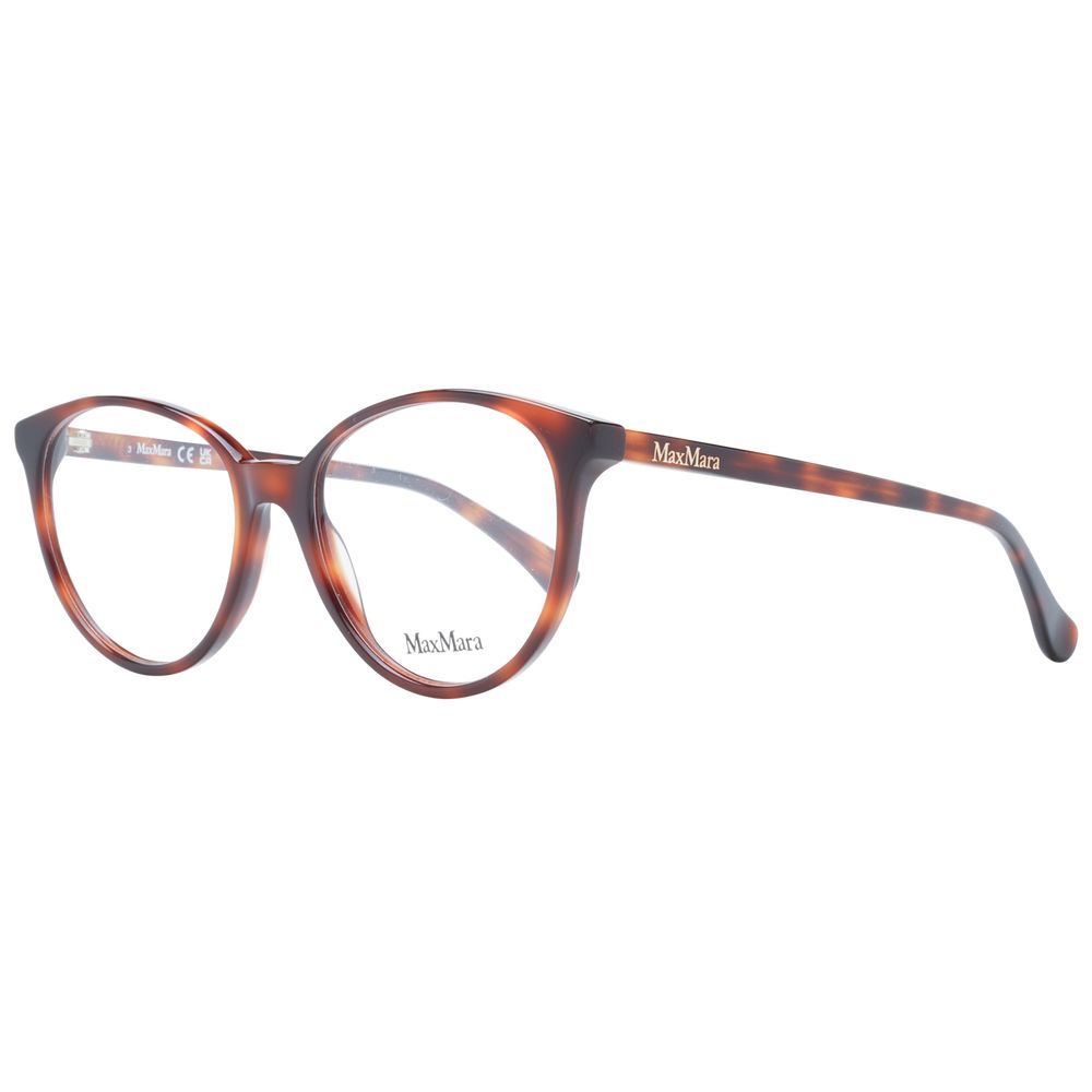 Brown Women Glasses Frame Max Mara