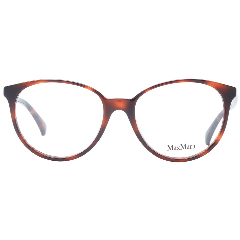 Brown Women Glasses Frame Max Mara