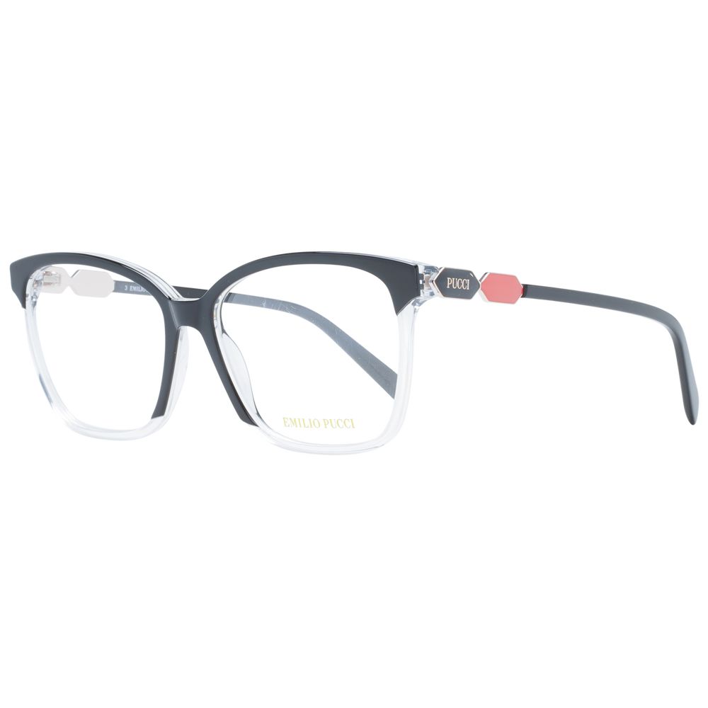 Black Women Glasses Frame Emilio Pucci