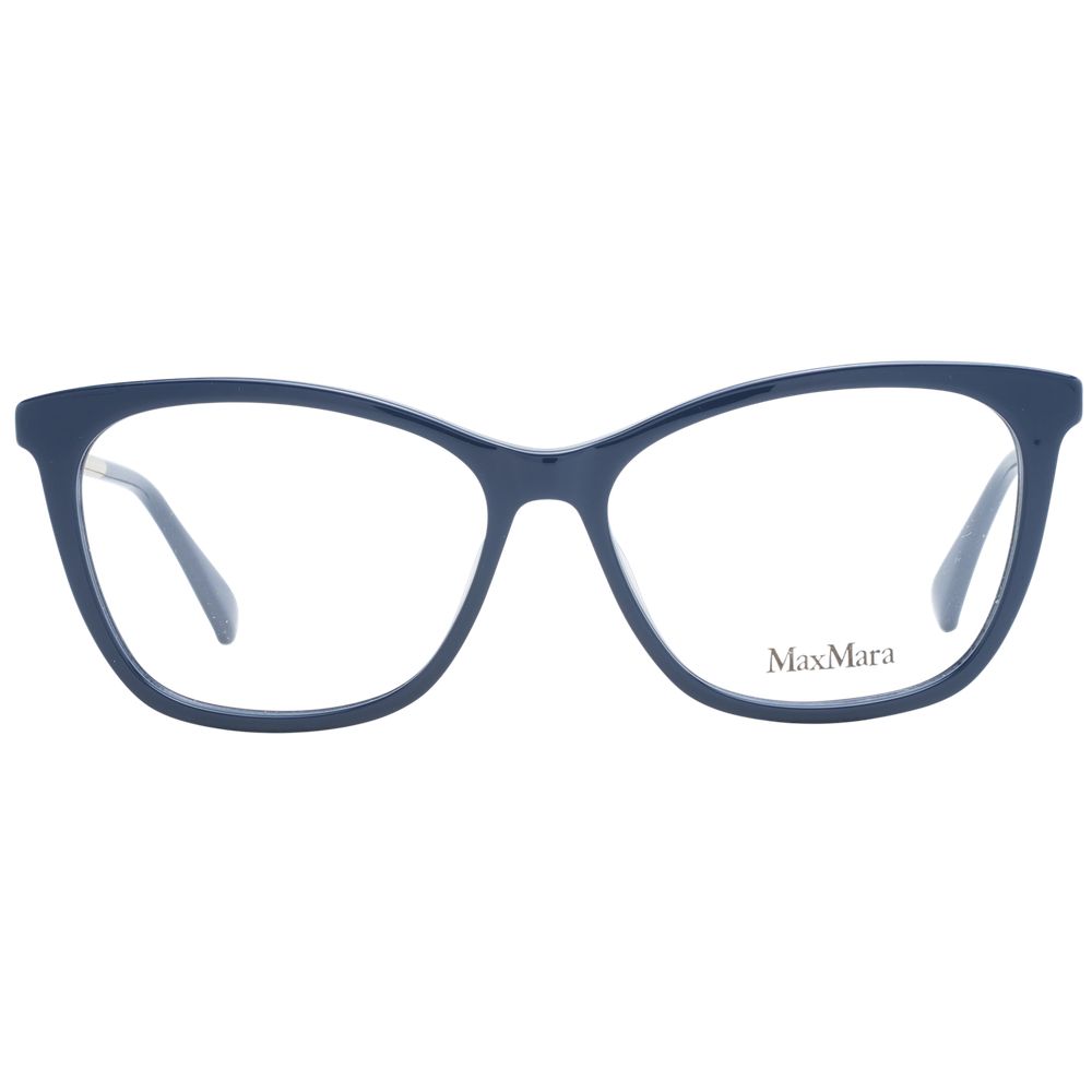 Blue Women Glasses Frame Max Mara