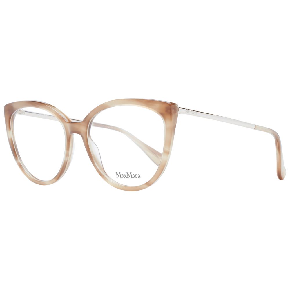 Brown Women Glasses Frame Max Mara