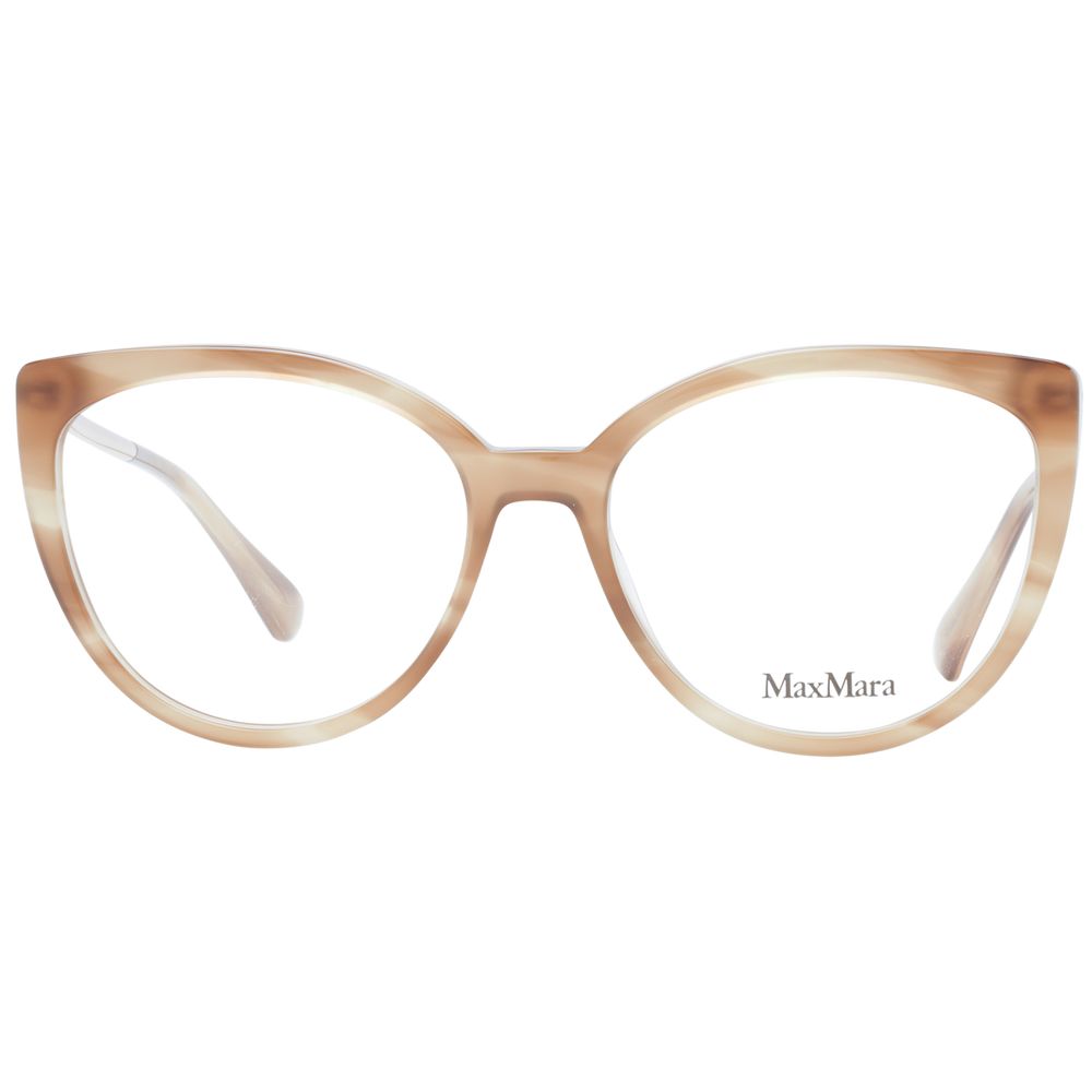 Brown Women Glasses Frame Max Mara