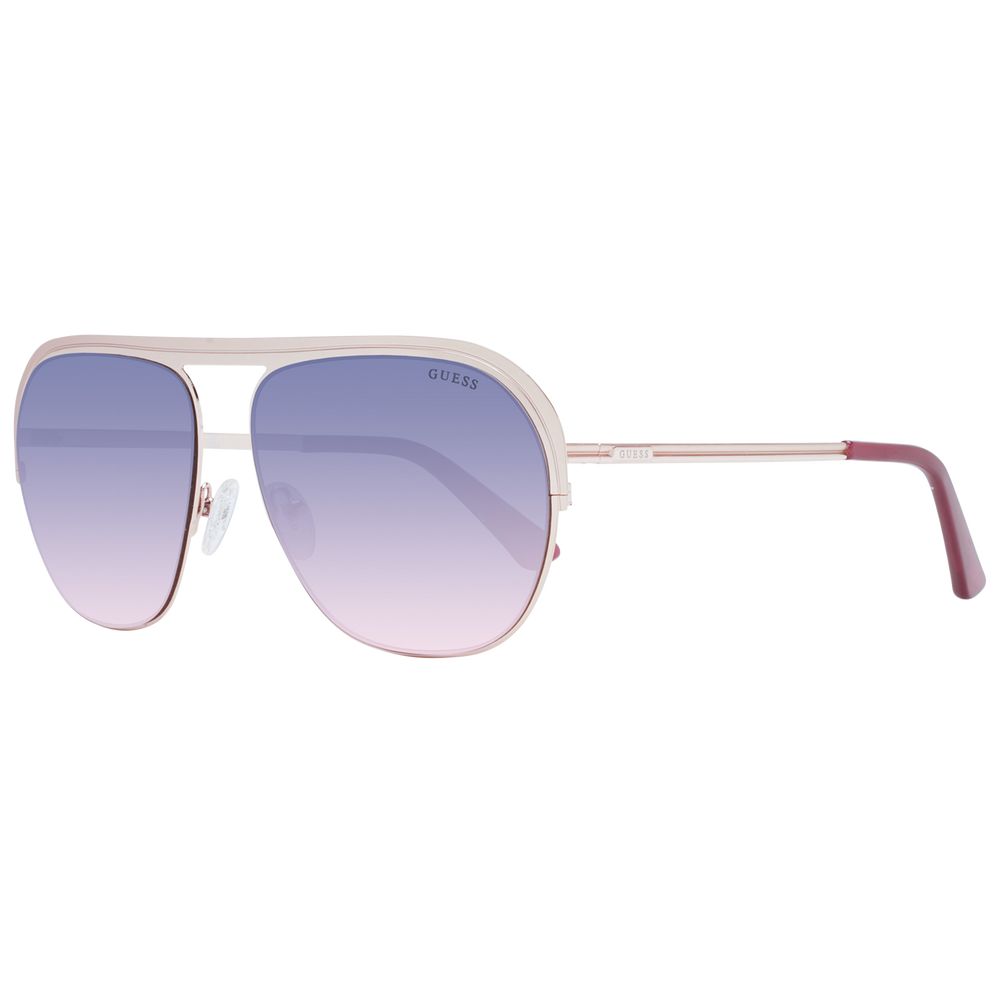 Rose Gold Unisex Sunglass Guess
