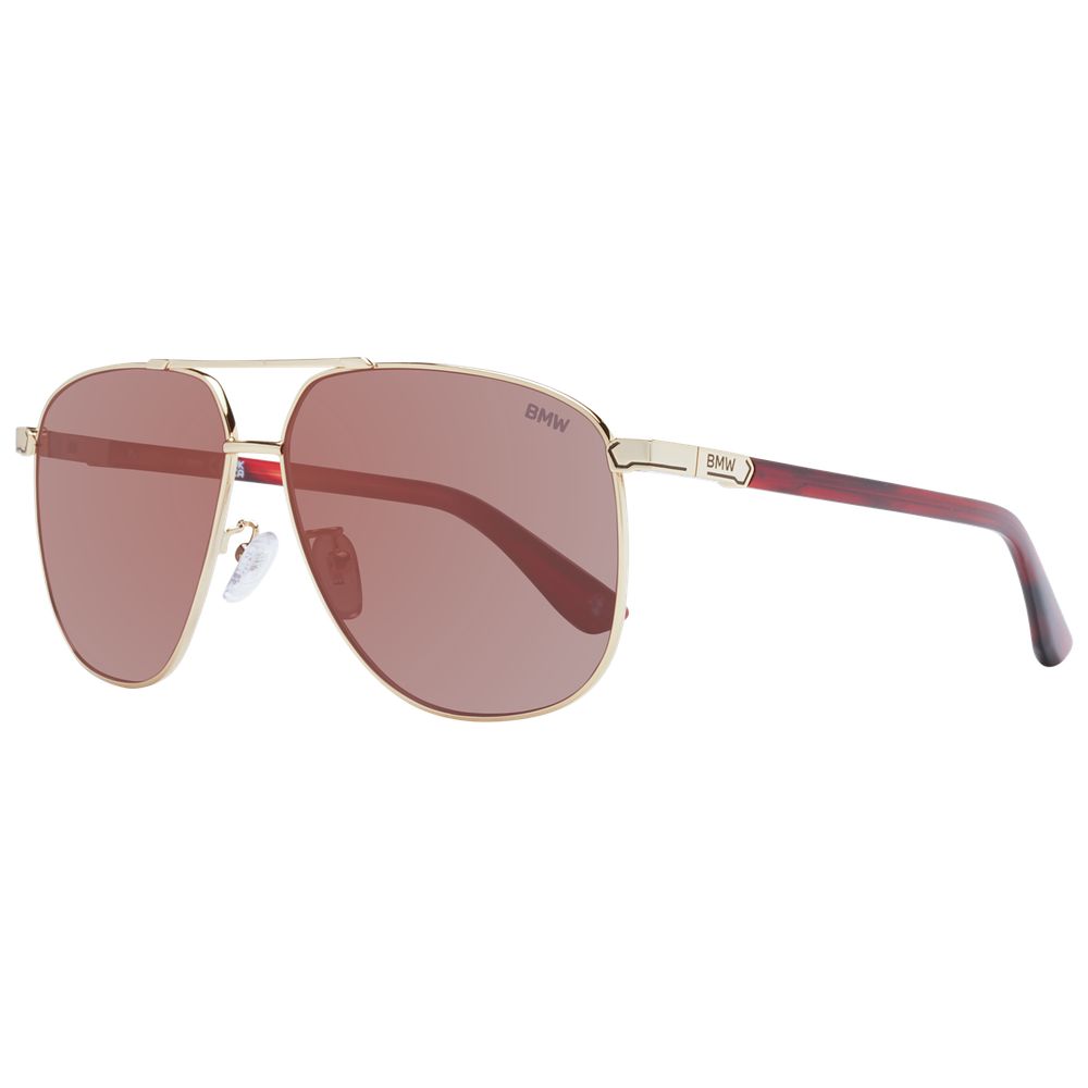 Gold Men Sunglass BMW