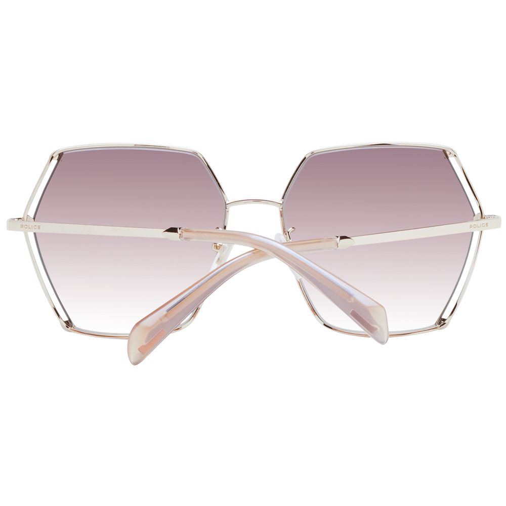Rose Gold Women Sunglass Police