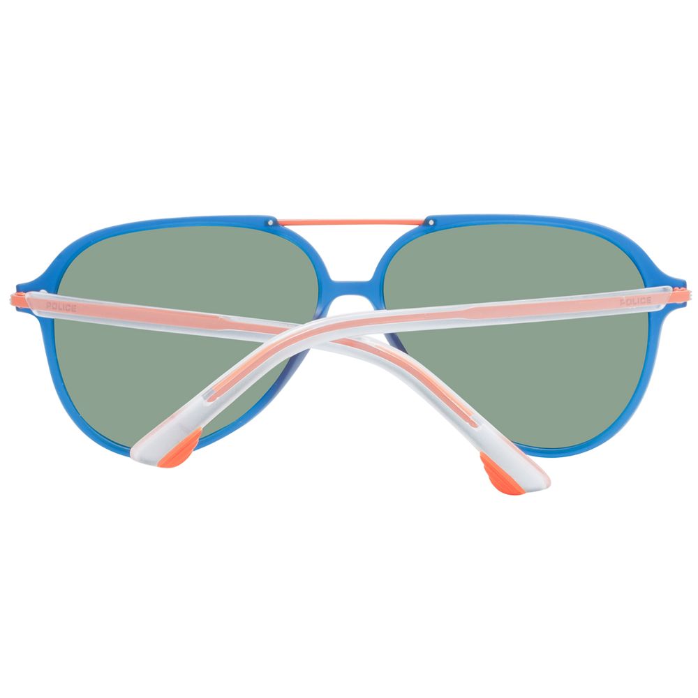Blue Men Sunglass Police