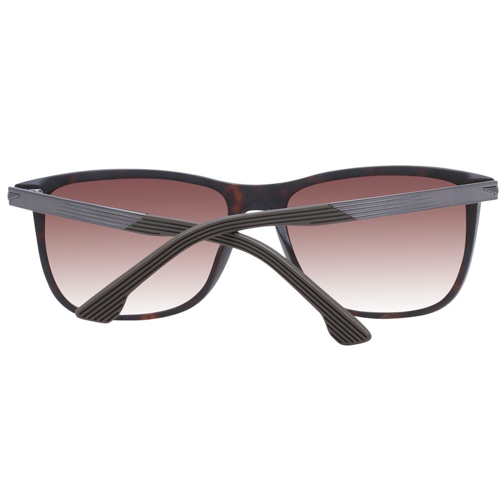 Brown Men Sunglass Police