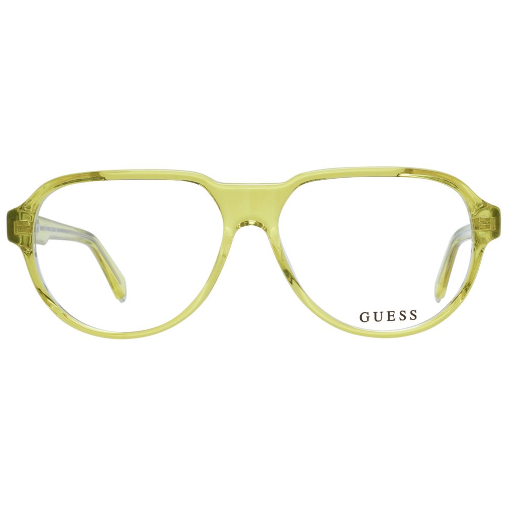 Yellow Men Glasses Frame Guess