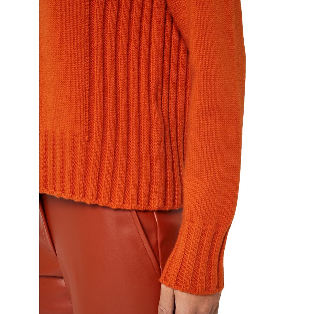 Orange Cashmere Sweater Alpha Studio