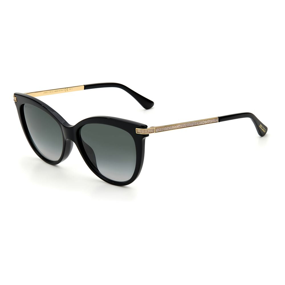 Black Acetate Sunglasses Jimmy Choo