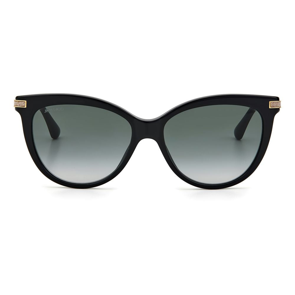 Black Acetate Sunglasses Jimmy Choo