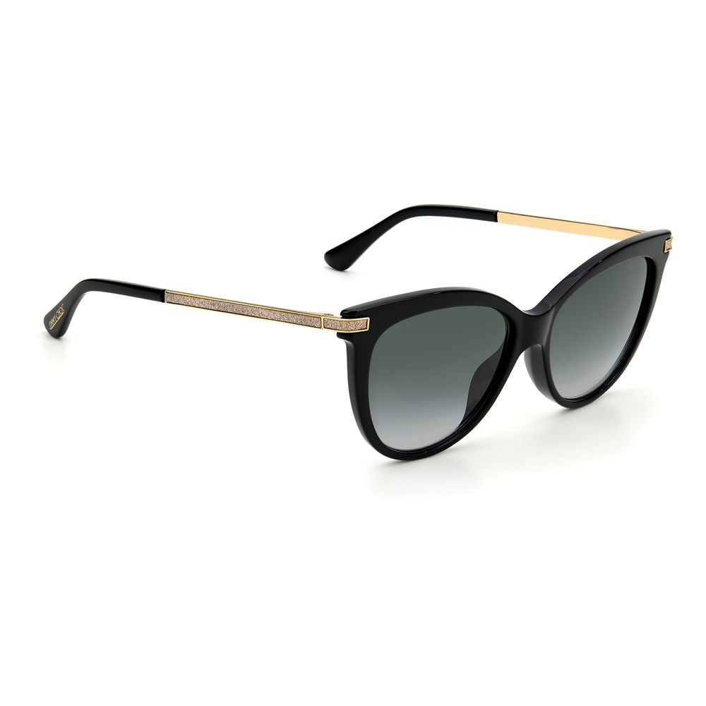 Black Acetate Sunglasses Jimmy Choo