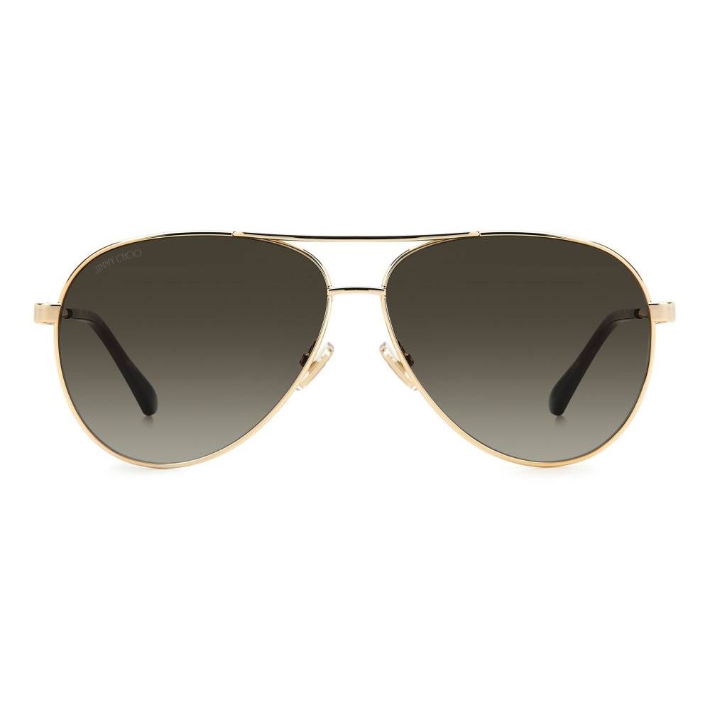 Gold Metal Sunglasses Jimmy Choo