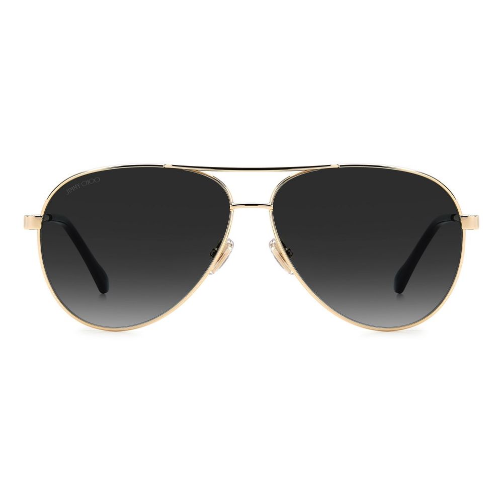 Gold Metal Sunglasses Jimmy Choo