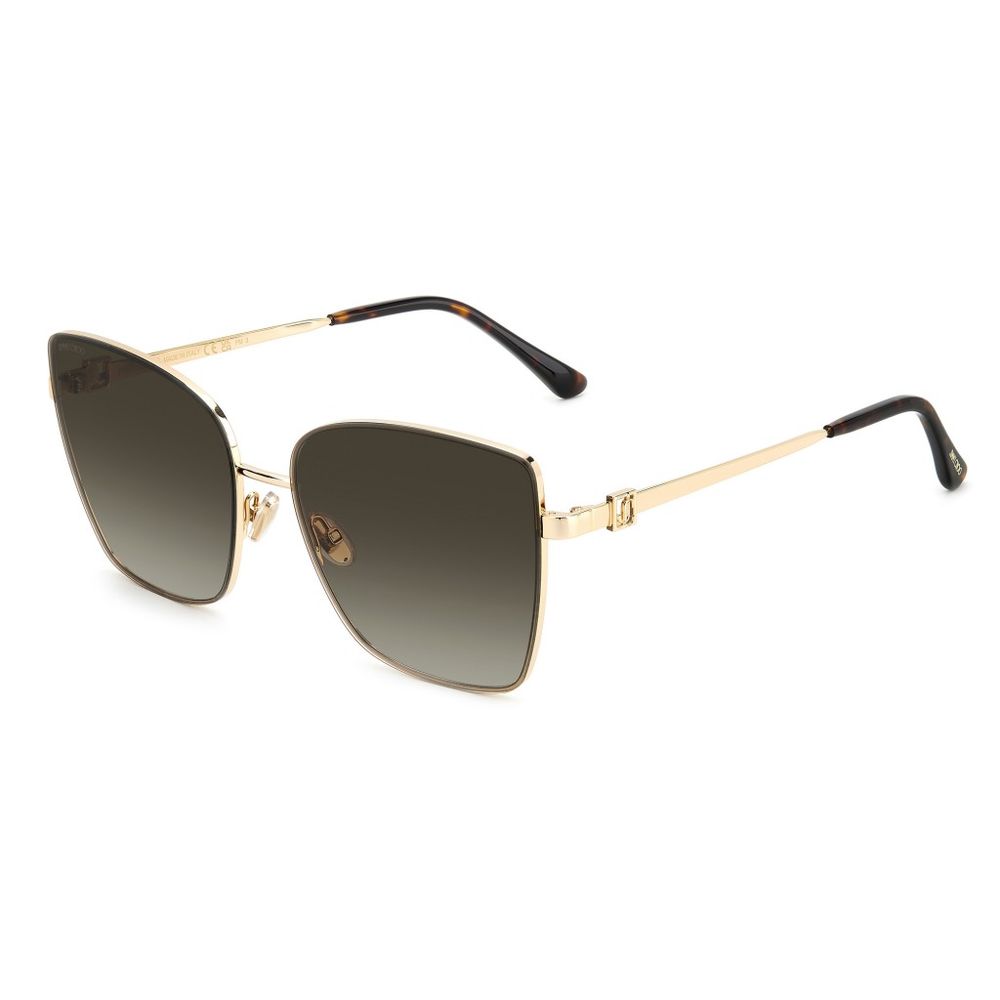 Gold Metal Sunglasses Jimmy Choo