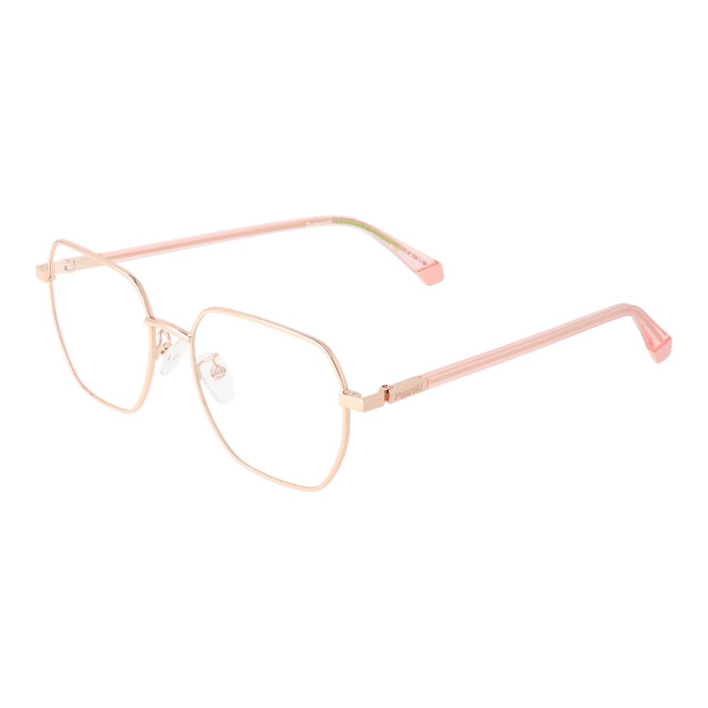 Gold Women Glasses Frame Polaroid