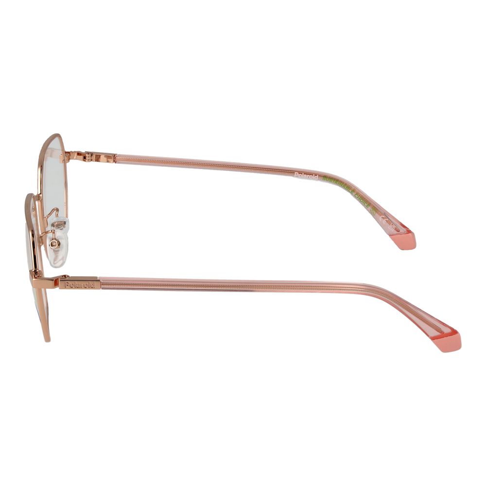 Gold Women Glasses Frame Polaroid