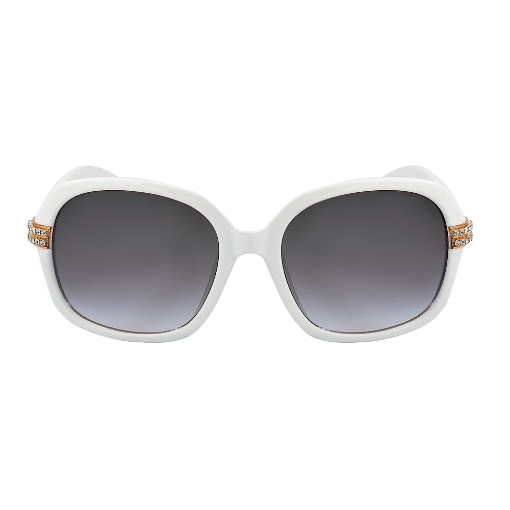 White Resin Sunglasses Guess