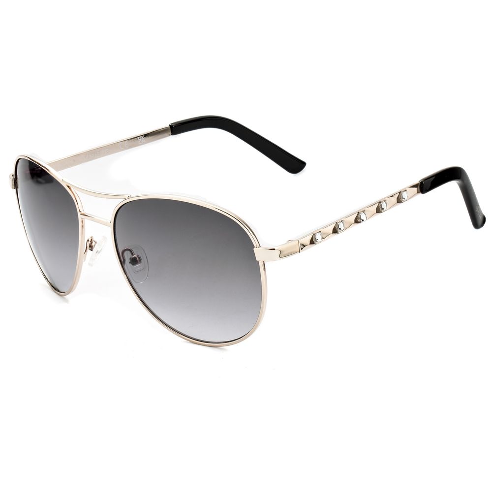 Gold Metal Sunglasses Guess