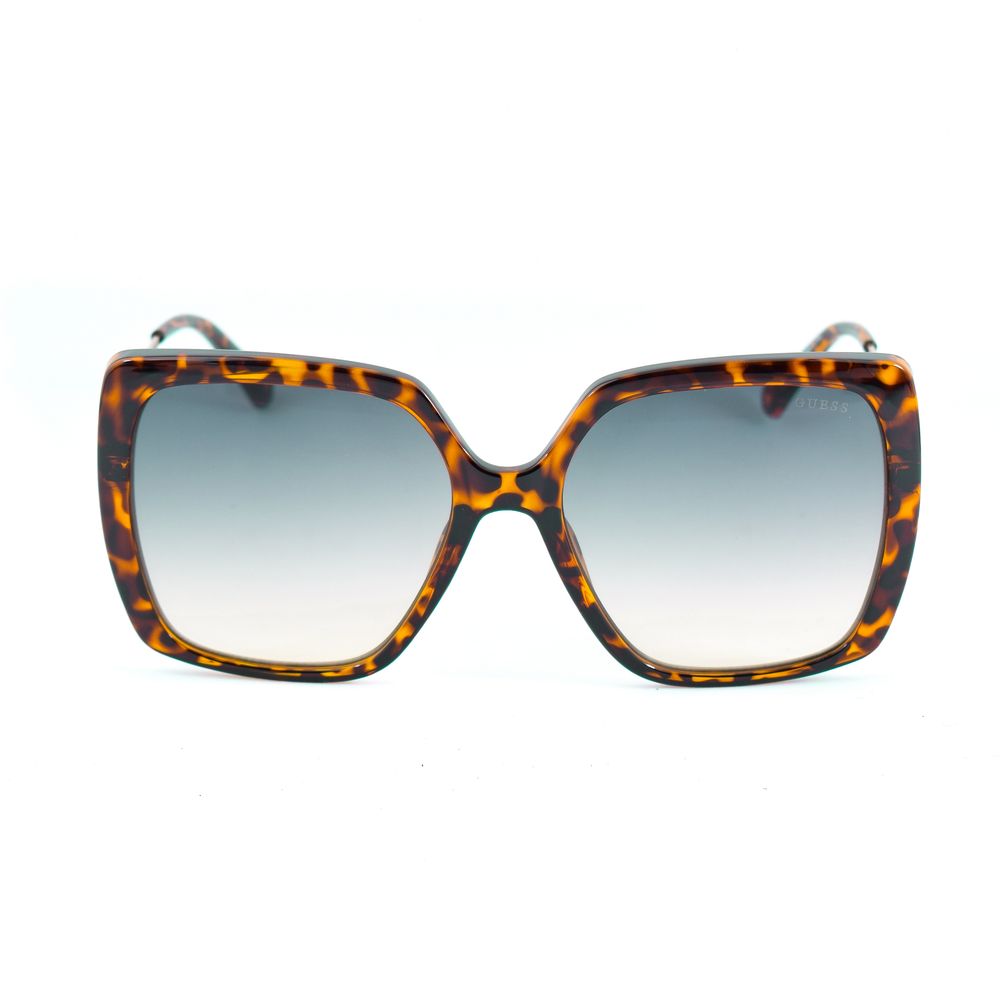 Brown Metal Sunglasses Guess