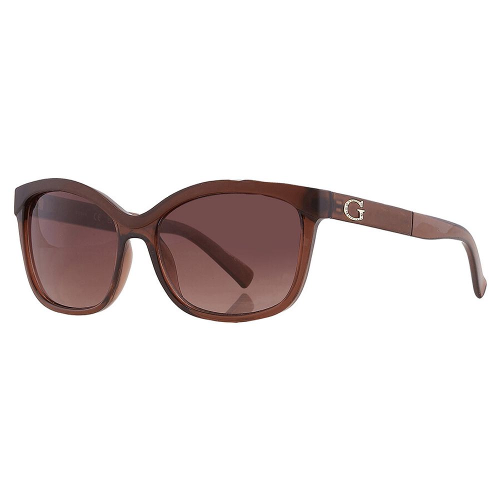 Brown Resin Sunglasses Guess
