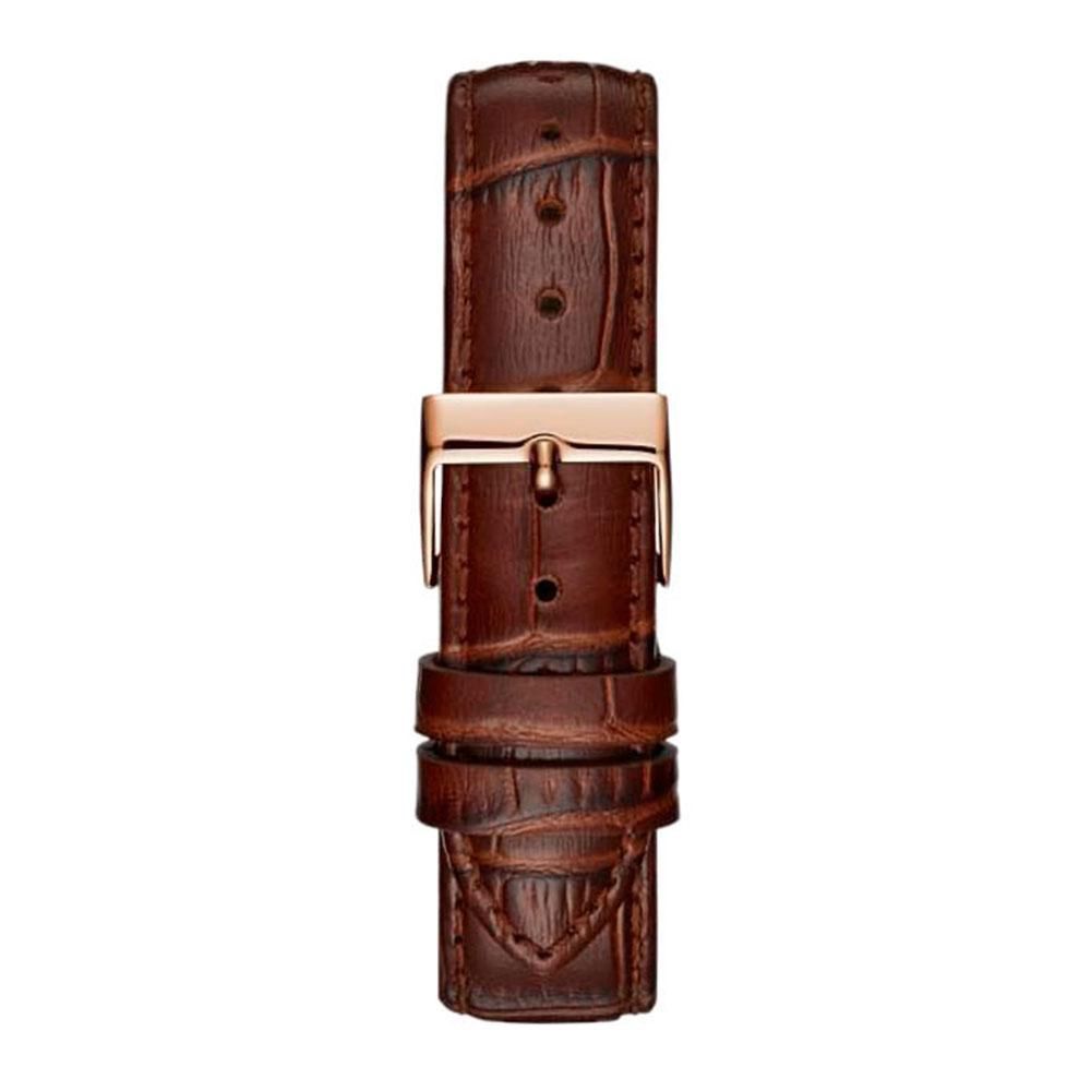 Brown Leather Watch Guess