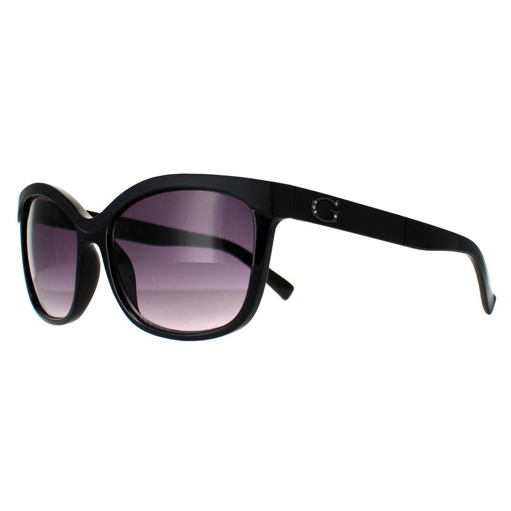 Black Resin Sunglasses Guess