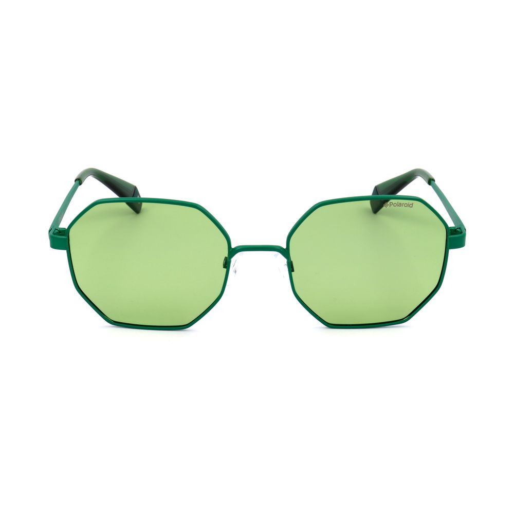 Green Metal Sunglasses Polaroid