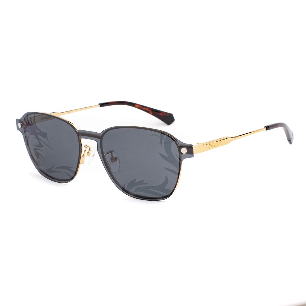 Gold Metal Sunglasses Polaroid