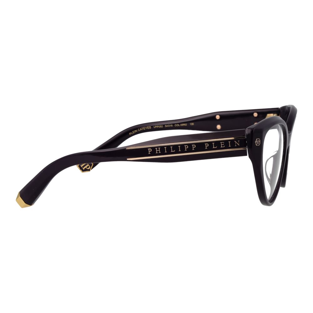 Purple Women Glasses Frame Philipp Plein