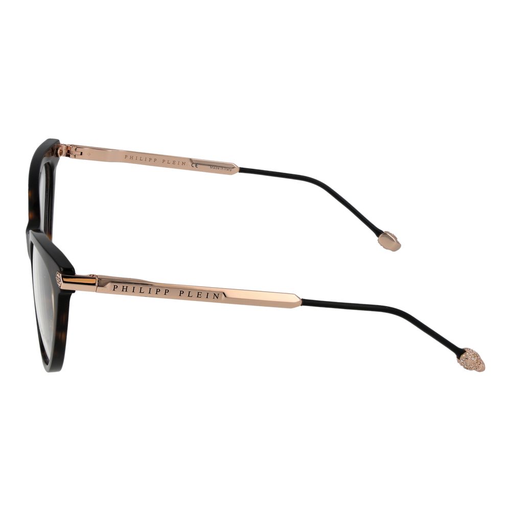 Brown Women Glasses Frame Philipp Plein