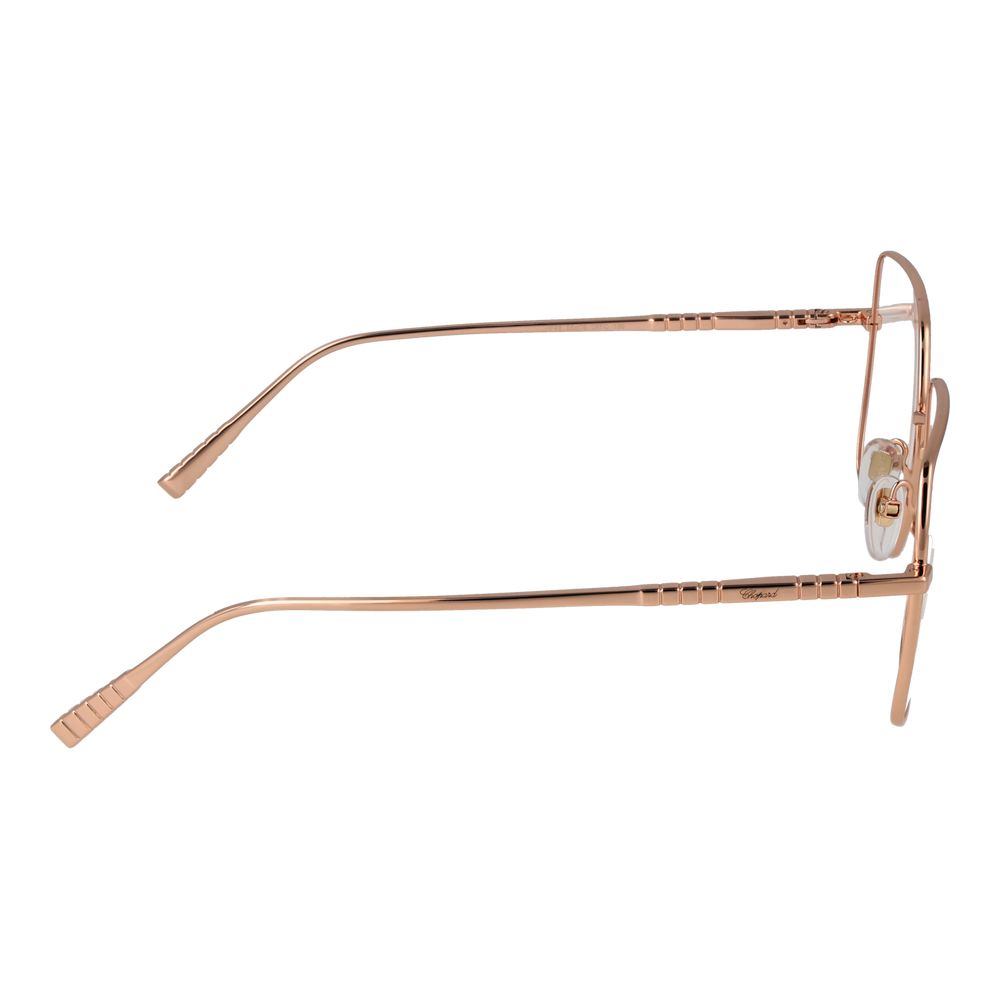 Rose Gold Women Glasses Frame Chopard