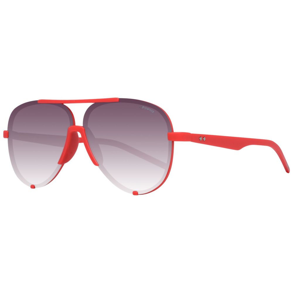 Red Plastic Sunglasses Polaroid