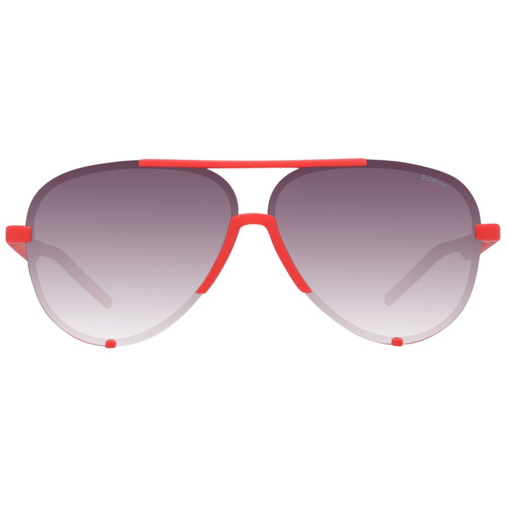 Red Plastic Sunglasses Polaroid