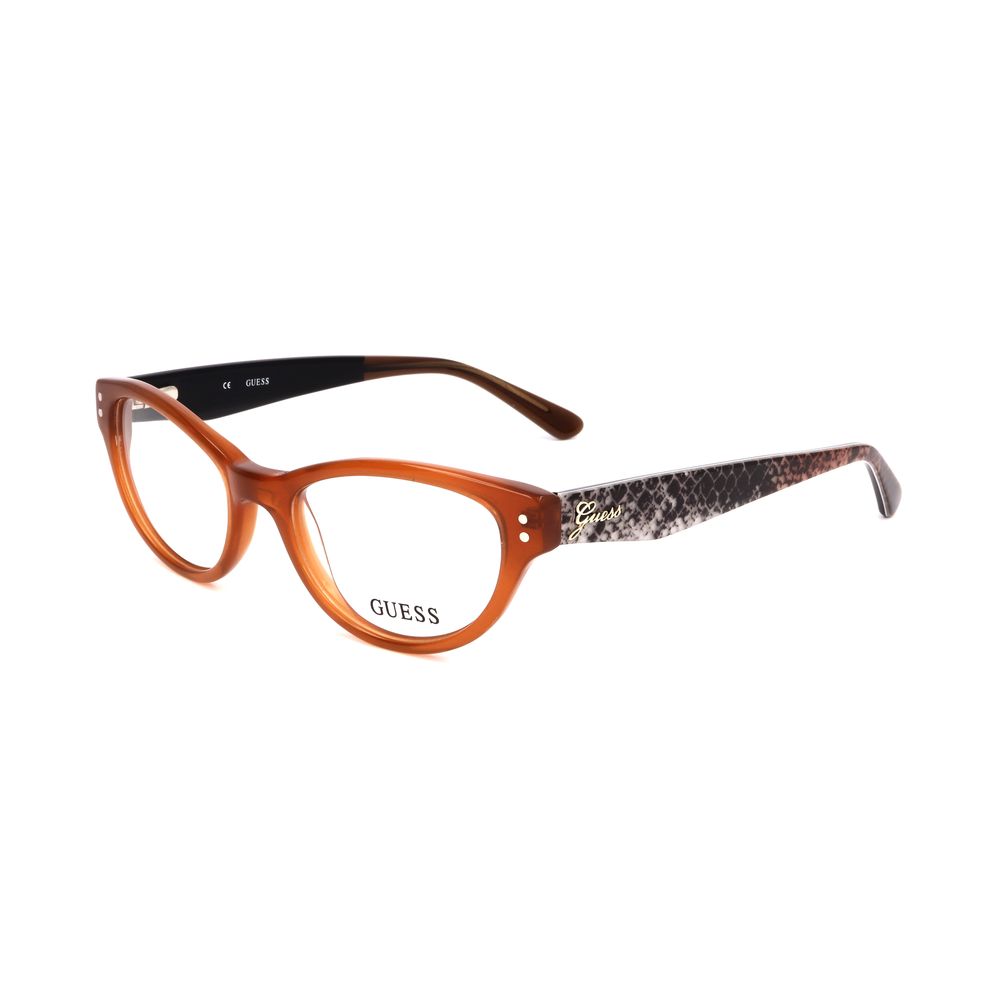 Orange Plastic Frames Guess