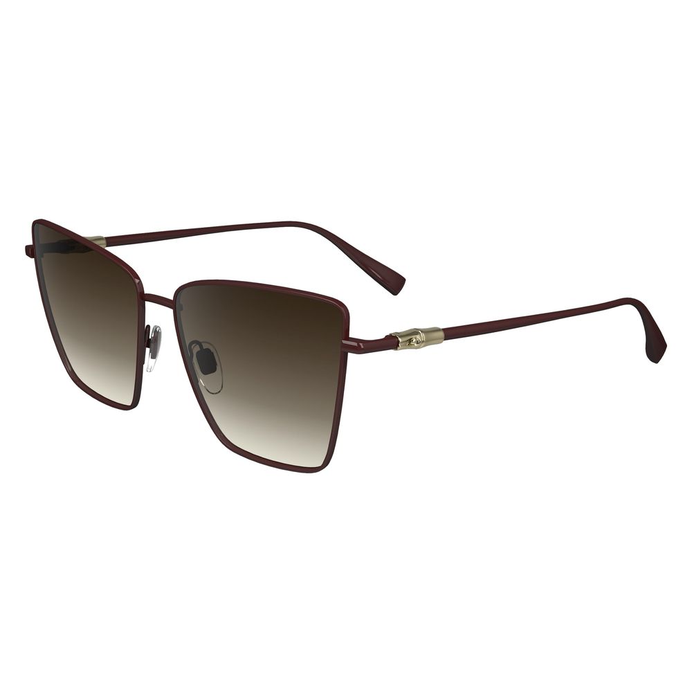 Red Metal Sunglasses Longchamp
