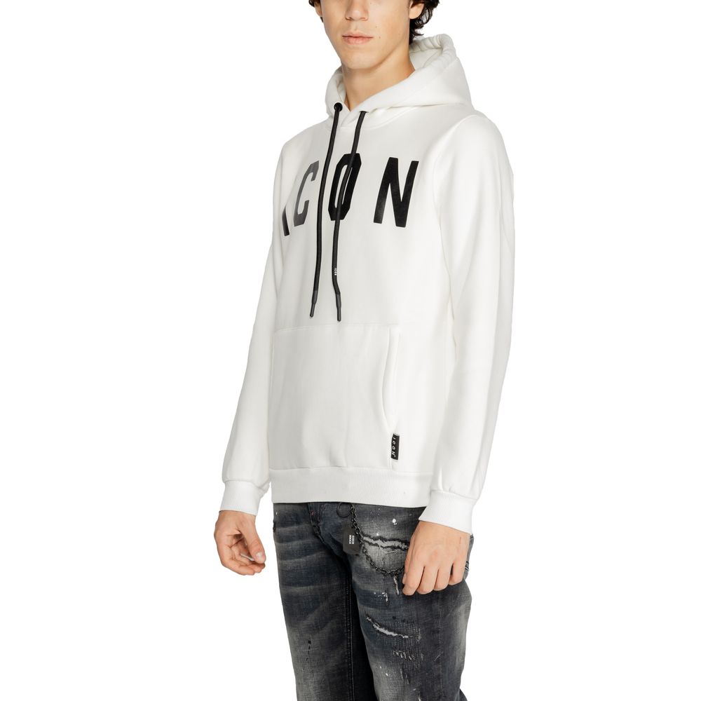 White Cotton Hoody Icon