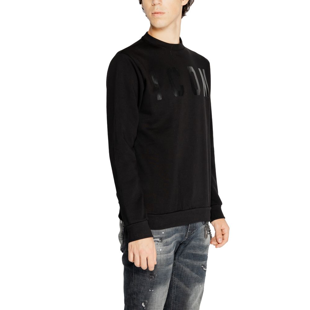 Black Cotton Sweatshirt Icon