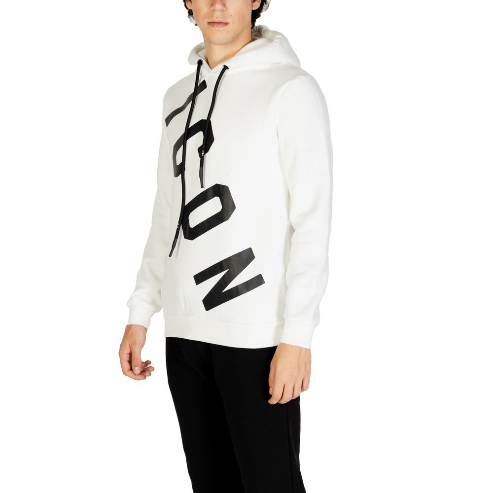 White Cotton Hoody Icon